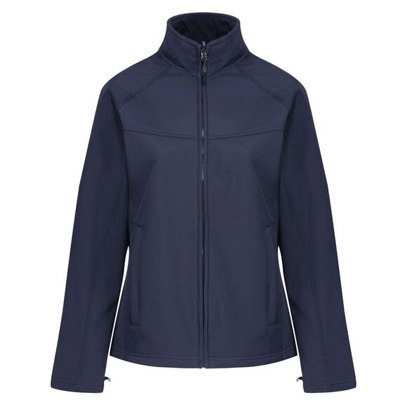 Regatta Ladies Uproar Softshell Wind Resistant Jacket / Navy /Navy - Picture 1 of 3